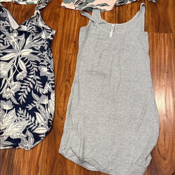 Four Soma Floral and Butterfly Pajama Camis - Cream and Pink - Picture 3 of 9